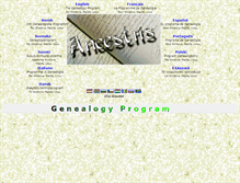 Tablet Screenshot of ancestris.org